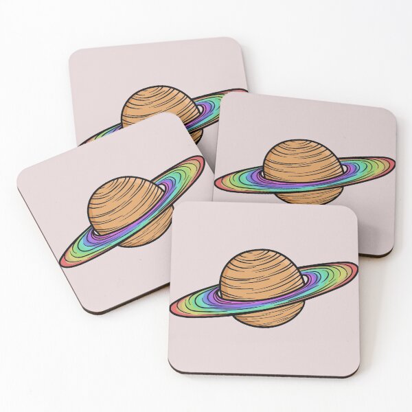 Item preview, Rainbow Saturn designed and sold by Desplaced.