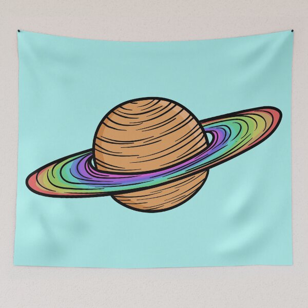 Item preview, Rainbow Saturn designed and sold by Desplaced.