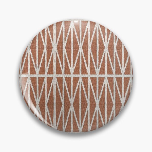 Item preview, Contemporer Orange Diamond Ikat, Scandinavian Ethnic Aztec Pattern designed and sold by MyArt23.