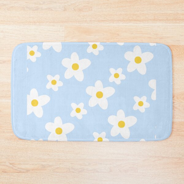 Item preview, White Daisy Flower Pattern designed and sold by fabibar.