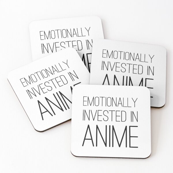Item preview, Emotionally Invested in Anime designed and sold by SerenaBliss.