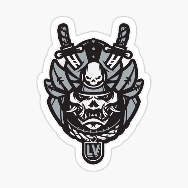Las Vegas Raiders Samurai - Original Design Sticker