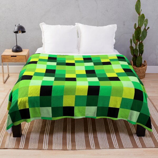 Item preview, Creepy Green Pixels designed and sold by Brittany Lane Allen.