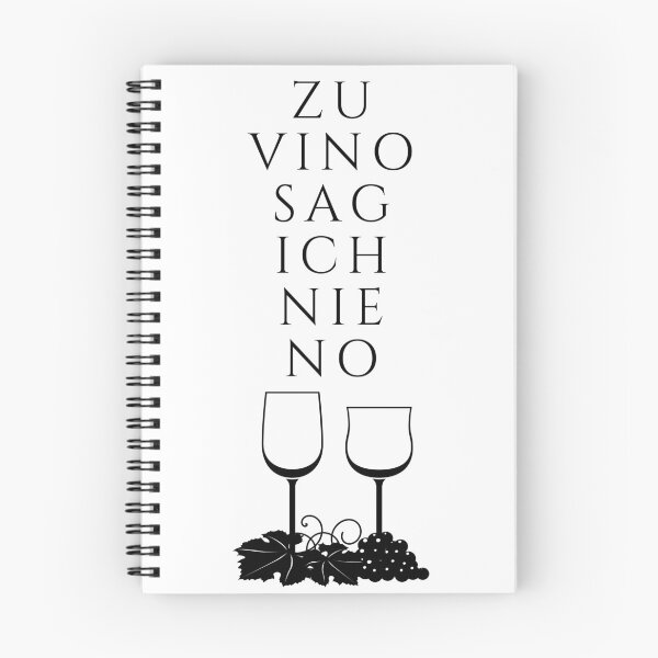 Item preview, Zu vino sag ich nie no designed and sold by CeciLop.