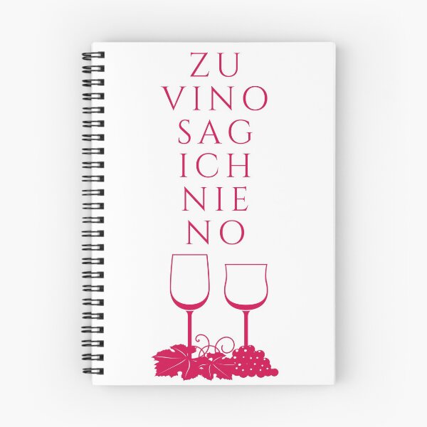 Item preview, Zu vino sag ich nie no designed and sold by CeciLop.