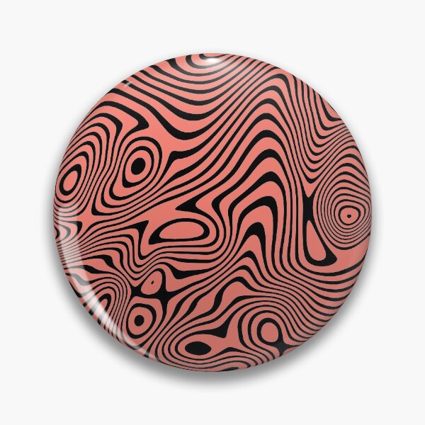 Item preview, Geometric psychedelic ripple pattern #4 designed and sold by Achily.