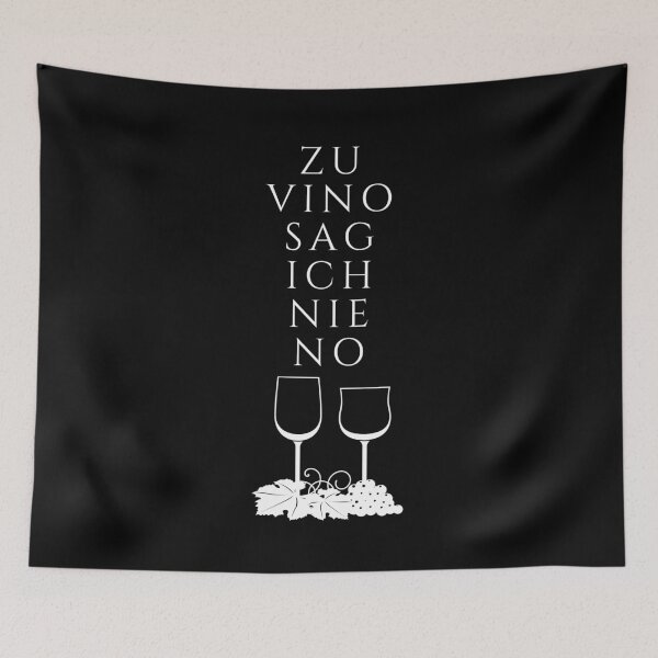 Item preview, Zu vino sag ich nie no designed and sold by CeciLop.