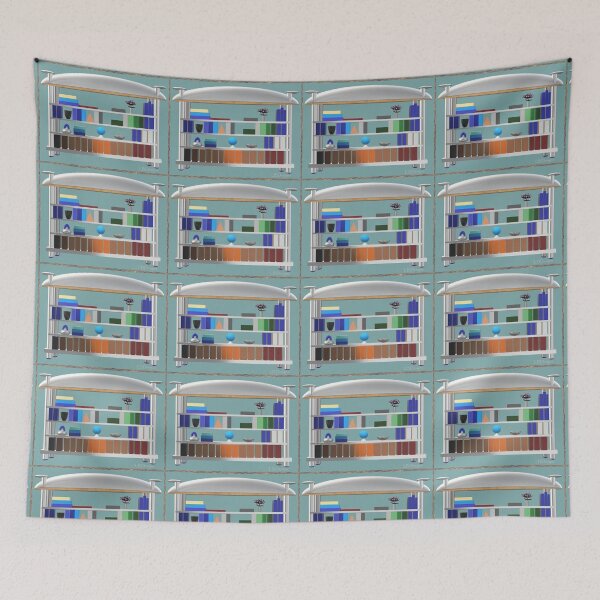 Item preview, Spring Library Bookcase designed and sold by RBLBDesigns.