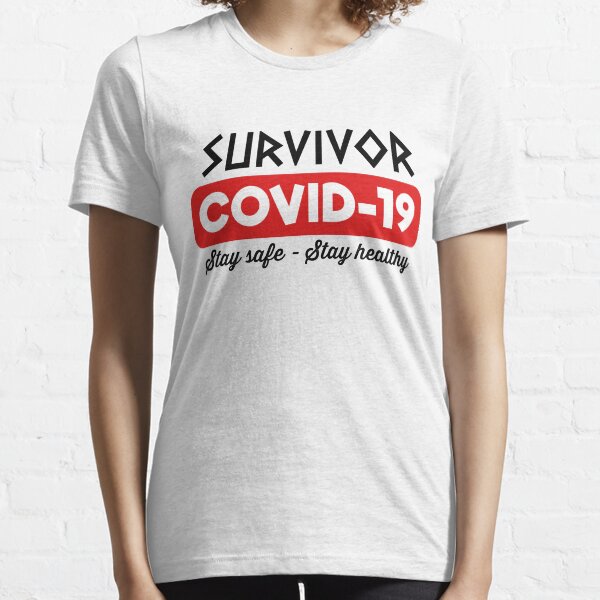 Survivor Covid-19 (White) Essential T-Shirt