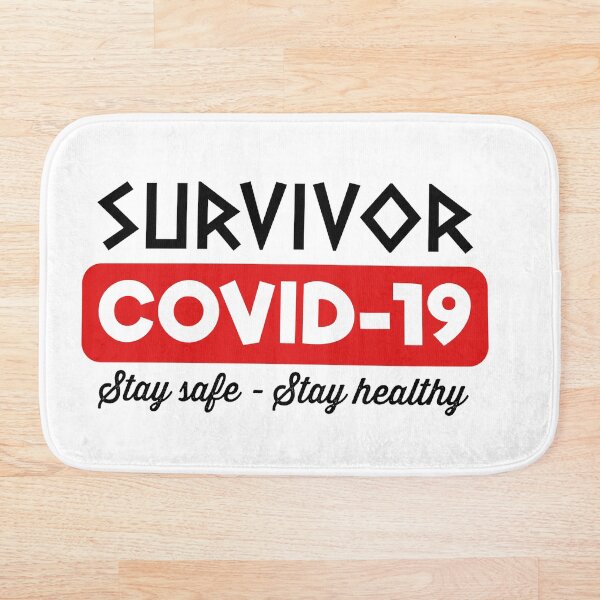 Item preview, Survivor Covid-19 (blanco) designed and sold by VkScript.