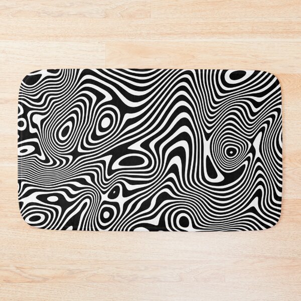 Item preview, Geometric psychedelic ripple pattern designed and sold by Achily.