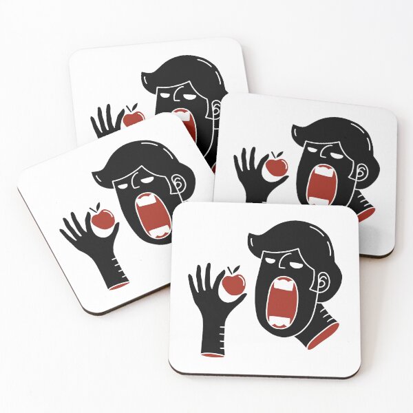 Item preview, Eating Apple designed and sold by Manasuka Creative.