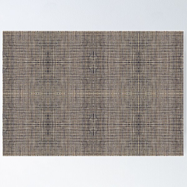 Item preview, Monochrome Dots Pattern Ethnic Aztec Pattern in Black Beige designed and sold by MyArt23.