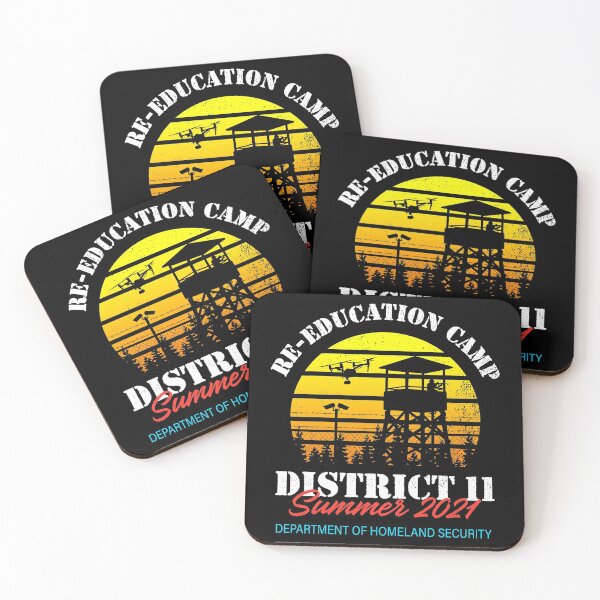 Item preview, Vintage Re-education camp District 11 Summer 2021 Department of homeland security designed and sold by AngelJames.