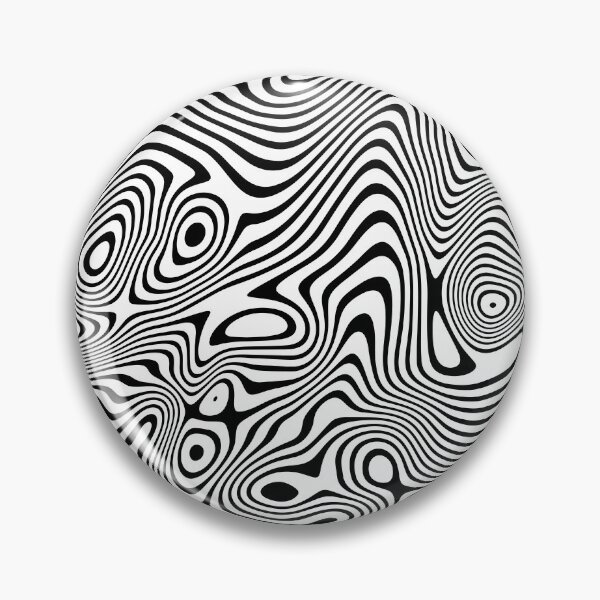Item preview, Geometric psychedelic ripple pattern #5 designed and sold by Achily.
