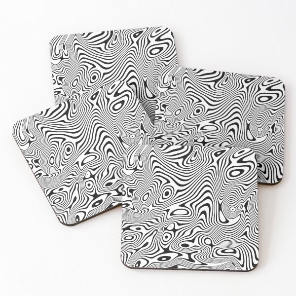 Item preview, Geometric psychedelic ripple pattern #5 designed and sold by Achily.