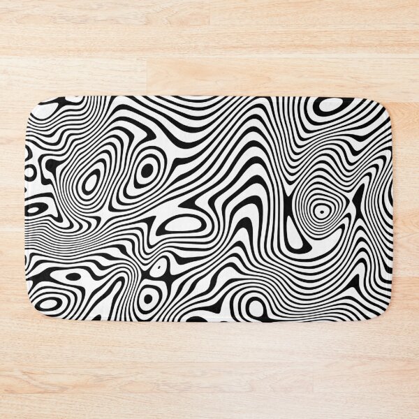 Item preview, Geometric psychedelic ripple pattern #5 designed and sold by Achily.