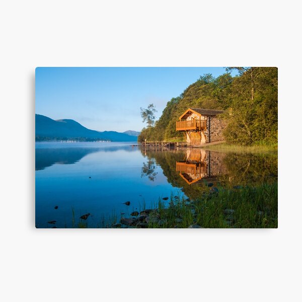 Ullswater Boathouse Canvas Print