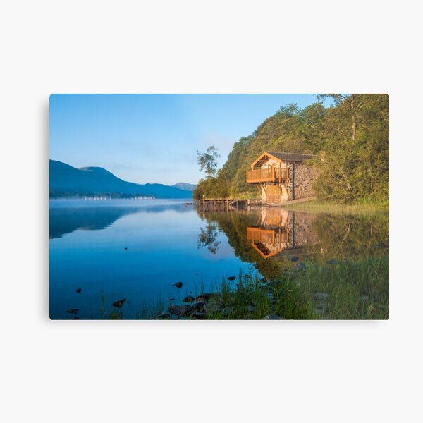 Ullswater Boathouse Metal Print