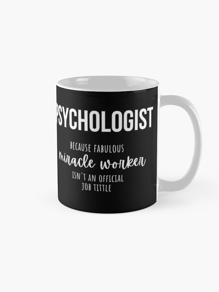Café-Croissant - Personalized Custom Coffee Mug Dental Hygienist Only Because Miracle Worker Isn't A Real Job Title - Funny Gifts For Dentists, Office, Colleagues, Birthdays, Thank You, Retirement