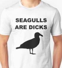 Möwen sind Schwänze Unisex T-Shirt