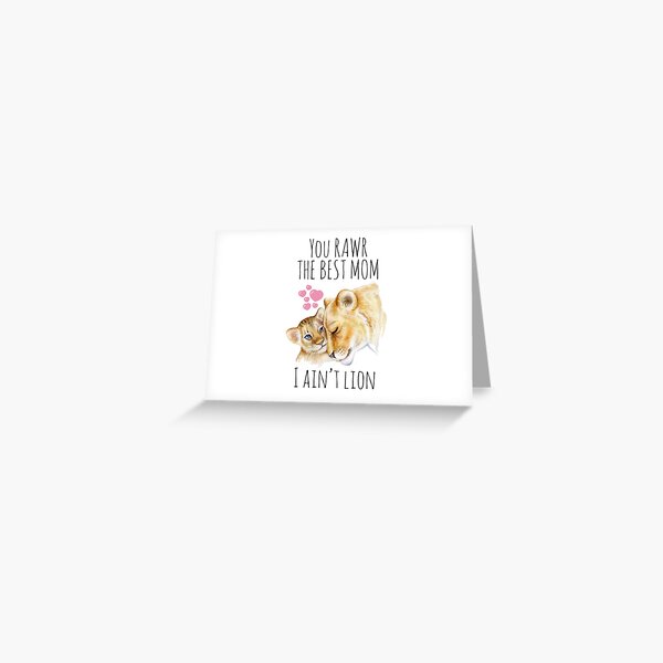 Item preview, Mom - I Ain't Lion designed and sold by tristahx.
