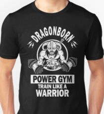 Dragonborn Power Gym Unisex T-Shirt