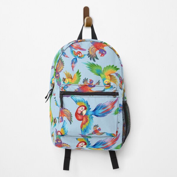 Item preview, Funny colorful parrots pattern. designed and sold by fairytaleprints.