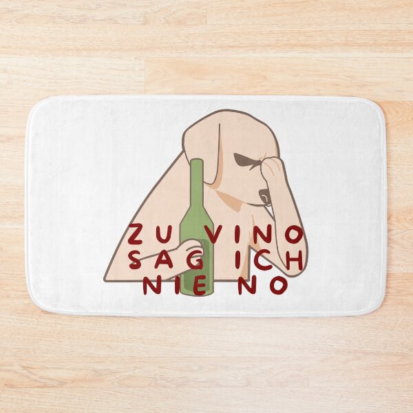 Item preview, Zu vino sag ich nie no designed and sold by CeciLop.