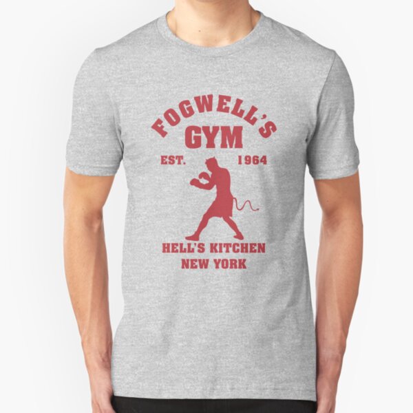 Fogwell's Gym Box the Devil Slim Fit T-Shirt