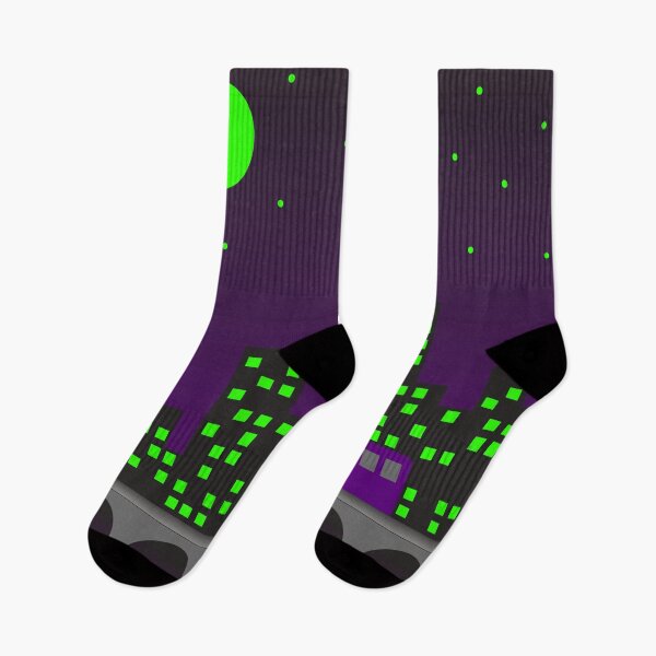 Item preview, City Nights (Purple Neon) designed and sold by feivours.