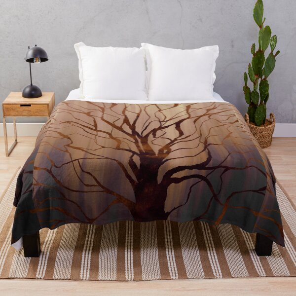 Item preview, Abstract Tree Painting Design designed and sold by rainyydazee.