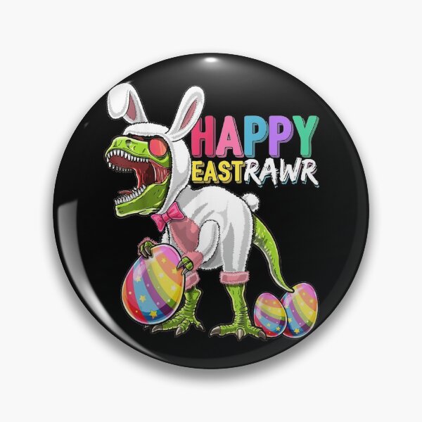 Item preview, Happy Eastrawr T Rex Dinosaur Easter Bunny Egg Costume Kids designed and sold by FeuFire.