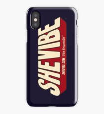 SheVibe Comic Logo iPhone Case
