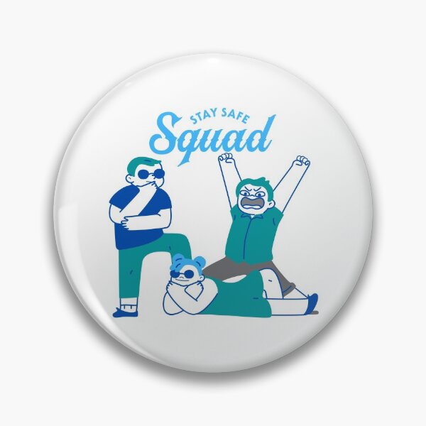Item preview, Stay Safe Squad designed and sold by Nathalie Aynié.