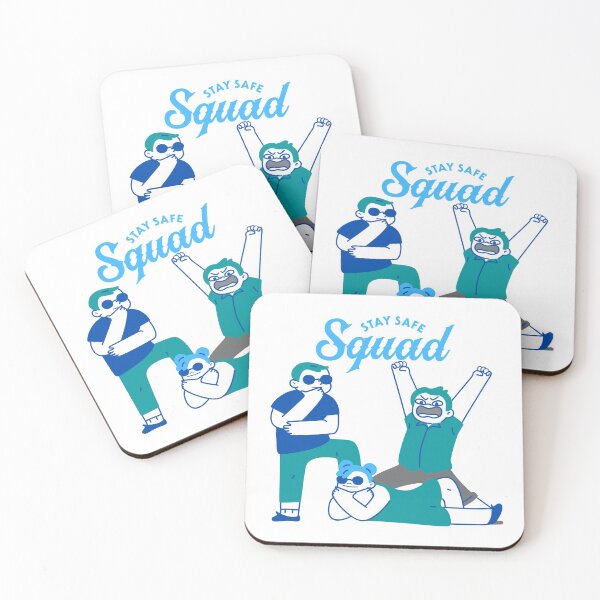 Item preview, Stay Safe Squad designed and sold by Nathalie Aynié.