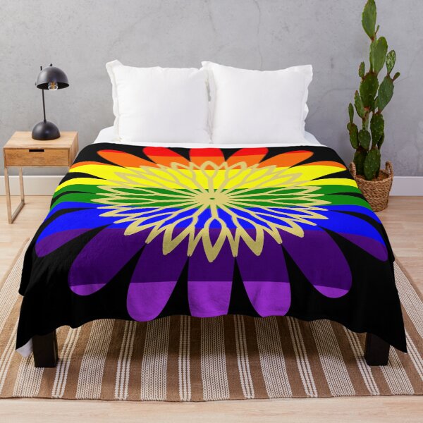 Item preview, Rainbow flower pride walk designed and sold by Astralia.