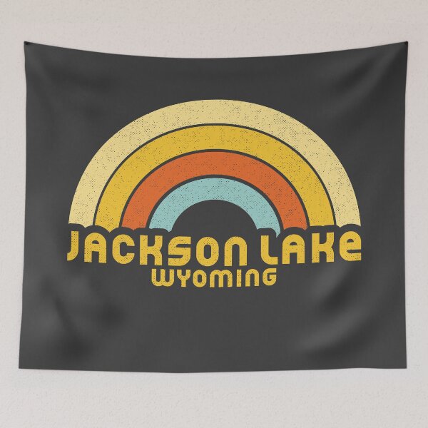 Item preview, Retro Jackson Lake Wyoming designed and sold by dk80.