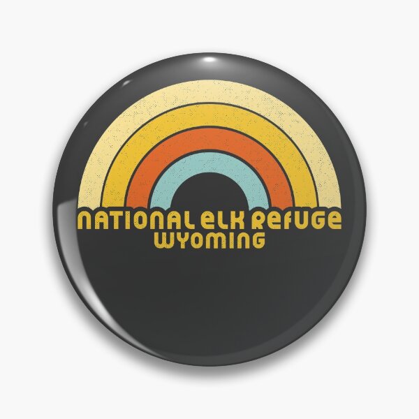 Item preview, Retro National Elk Refuge Wyoming designed and sold by dk80.