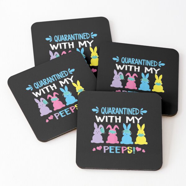 Item preview, Quarantine With My Peep Happy Easter Day Men Women Kids Gift  designed and sold by FeuFire.