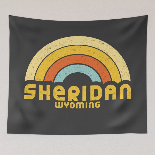 Item preview, Retro Sheridan Wyoming designed and sold by dk80.