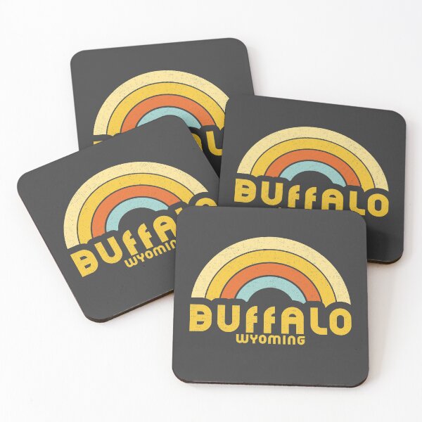 Item preview, Retro Buffalo Wyoming designed and sold by dk80.
