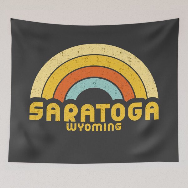 Item preview, Retro Saratoga Wyoming designed and sold by dk80.
