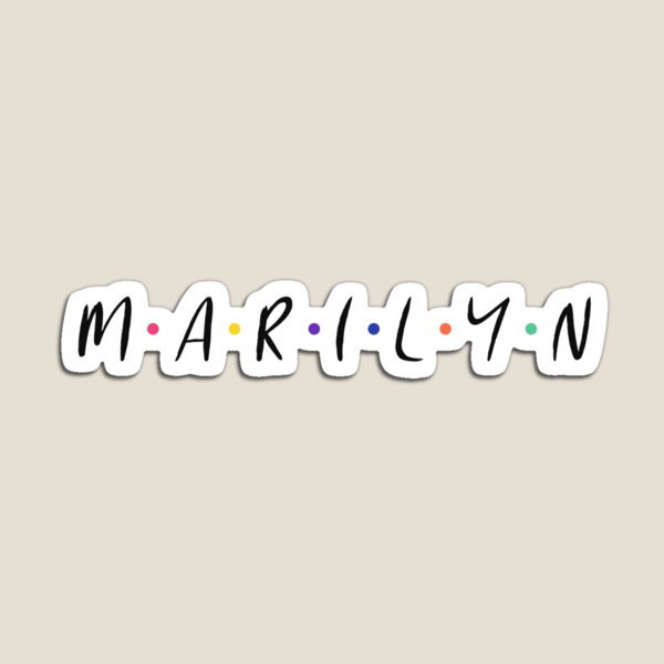 Item preview, Marilyn Name designed and sold by Teelogic.