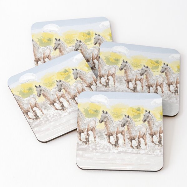 Item preview, Speckled Horses In the Dust designed and sold by dorcas13.