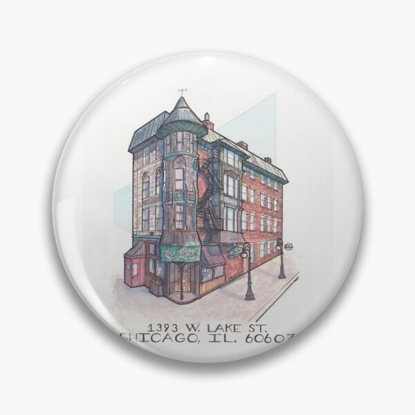 Item preview, Chicago Small Building #16 - West Loop (Color) designed and sold by chaszmathieu.
