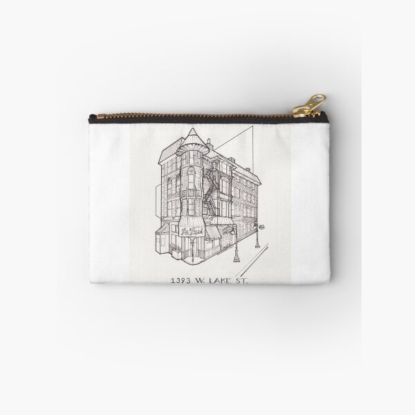 Item preview, Chicago Small Building #16 - West Loop (Black and White) designed and sold by chaszmathieu.