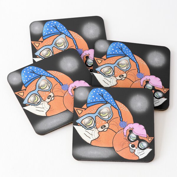 Item preview, Foxes  designed and sold by Shirley cute art .