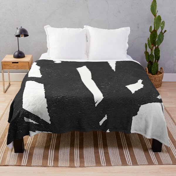 Item preview, Modern elegant Monochrome Black and White Free Hand Abstract Painting designed and sold by MyArt23.