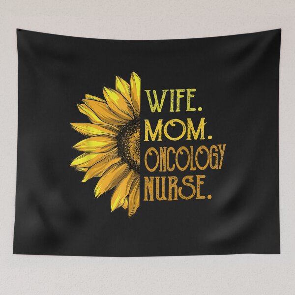 Item preview, Funny Sunflower Oncology Nurse designed and sold by perimitoous.
